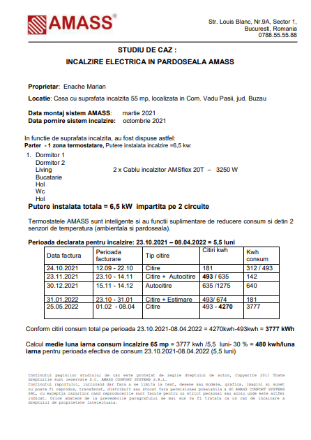 Studiu de caz Enache Marian